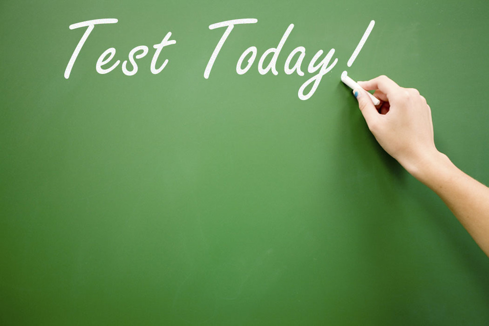 Spring Testing Schedule