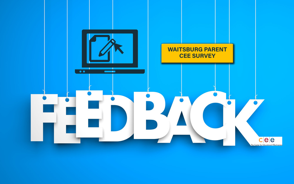 Feedback needed. Complete the Waitsburg online parent survey from CEE