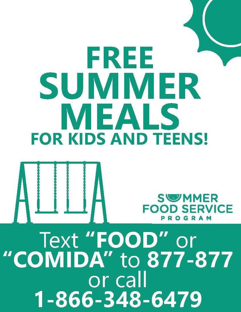 Free summer meals for kids and teens