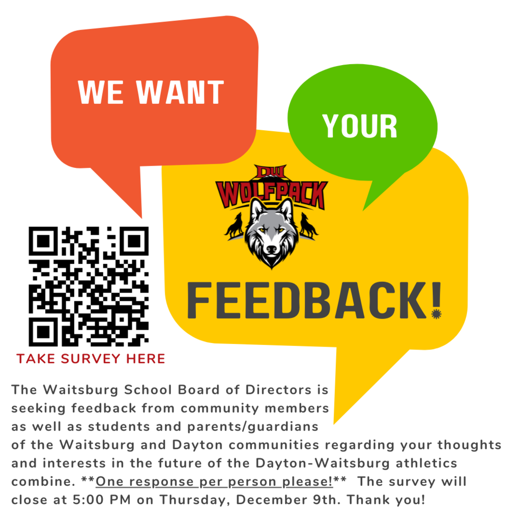 We want your feedback. DW athletics survey